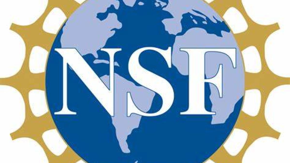 Blue and gold logo of the National Science Foundation