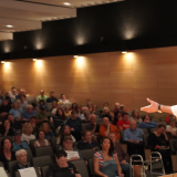 Chris Deluzio speaks at his Town Hall